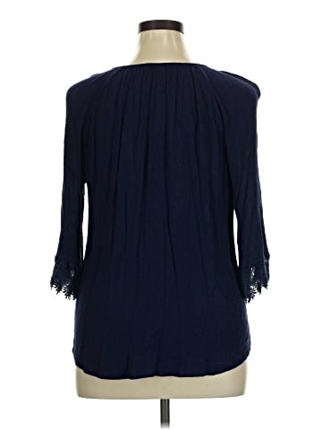 Signature Studio 3/4 Sleeve Blouse (view 2)