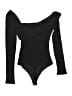 Privacy Please Black Bodysuit Size M - photo 2