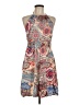Unbranded 100% Rayon Paisley Tan Casual Dress Size M - photo 1