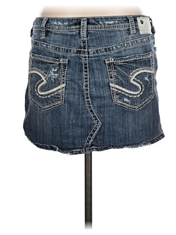 Silver Jeans Co. Denim Skirt (view 2)