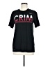 Nike 100% Polyester Black Short Sleeve T-Shirt Size M - photo 1