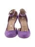 J.Crew 100% Leather Purple Heels Size 6 1/2 - photo 2