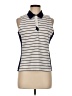 FILA 100% Polyester Ivory Sleeveless Polo Size M - photo 1