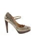 Cole Haan Animal Print Tan Heels Size 8 1/2 - photo 1