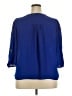 Brixon Ivy 100% Polyester Blue 3/4 Sleeve Blouse Size 2X - photo 2