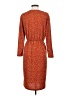 Mango Print Orange Casual Dress Size XS - photo 2