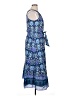 Talbots Paisley Blue Casual Dress Size 14 (petite) - photo 4