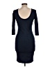 Armani Exchange Solid Black Cocktail Dress Size 12 - photo 2