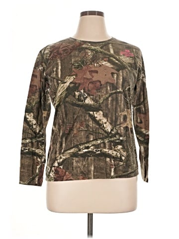 Mossy Oak 3/4 Sleeve T-Shirt (view 1)