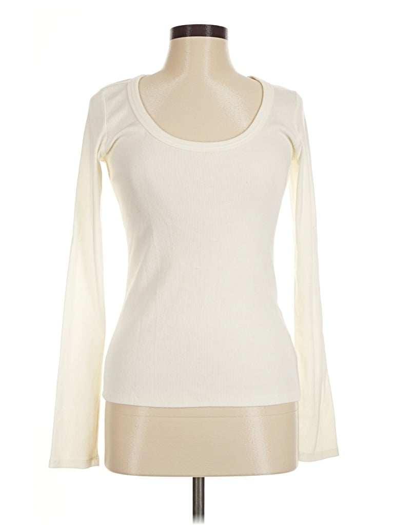 Pre-owned By Together Long Sleeve T-shirt In Ivory