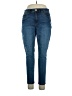Democracy Solid Blue Jeans Size 16 - photo 1