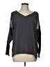 Juicy Couture 100% Polyester Gray Long Sleeve Blouse Size L - photo 1