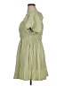 Unbranded 100% Polyester Solid Green Casual Dress Size XL - photo 5