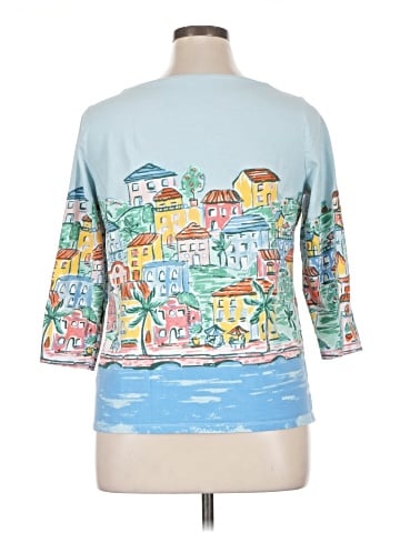 Talbots Outlet 3/4 Sleeve Top (view 2)