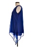 The Paragon 100% Polyester Blue Sleeveless Blouse Size L - photo 5