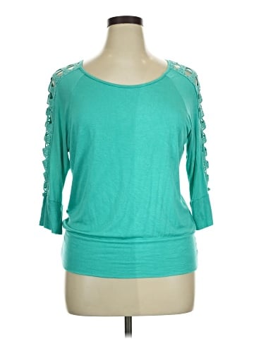 Iz Byer 3/4 Sleeve Top (view 1)