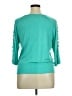 Iz Byer Teal 3/4 Sleeve Top Size XL - photo 2