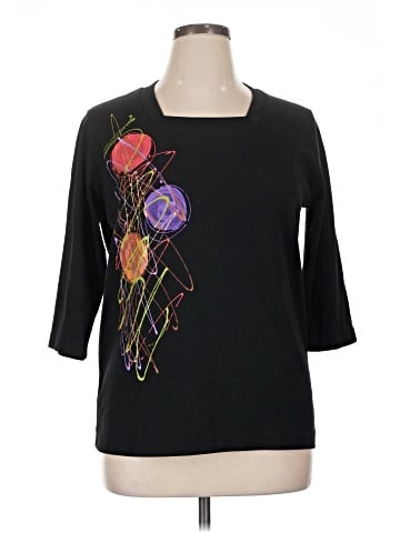 Victoria 3/4 Sleeve T-Shirt (view 1)