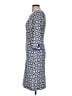 Boden Print Blue Casual Dress Size 6 - photo 5