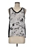 Peyton Jensen 100% Polyester Silver Tank Top Size M - photo 1