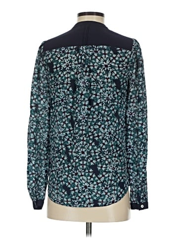 Moulinette Soeurs Long Sleeve Silk Top (view 2)