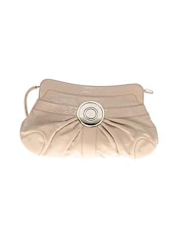 Badgley Mischka Leather Clutch (view 1)