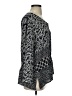 Studio 90 Black Long Sleeve Blouse Size S - photo 4
