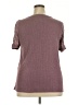 Olrik Burgundy Short Sleeve Top Size 2X - photo 2