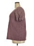 Olrik Burgundy Short Sleeve Top Size 2X - photo 5