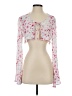 LPA 100% Rayon Pink Cardigan Size S - photo 1