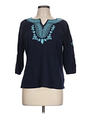 Talbots 3/4 Sleeve Top (view 1)