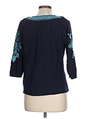 Talbots 3/4 Sleeve Top (view 2)