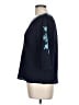 Talbots 100% Cotton Teal 3/4 Sleeve Top Size Lg Petite - photo 5