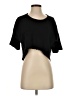 OAK Black Short Sleeve Top Size 2 - photo 1