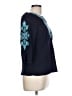Talbots 100% Cotton Teal 3/4 Sleeve Top Size Lg Petite - photo 4
