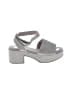 Seychelles 100% Leather Gray Sandals Size 6 1/2 - photo 1