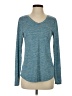Danskin Teal Long Sleeve T-Shirt Size S - photo 1