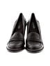 Nine West Solid Brown Black Heels Size 8 1/2 - photo 2