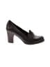 Nine West Solid Brown Black Heels Size 8 1/2 - photo 1