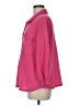 Unbranded Houndstooth Pink 3/4 Sleeve Blouse Size M - photo 5