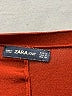 Zara Basic Solid Burgundy Jumpsuit Size S - photo 4