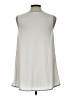 Max Studio Gray Sleeveless Blouse Size L - photo 2