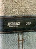 Just Black Blue Jeans Size 27 waist (petite) - photo 4