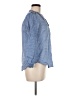J.Crew Blue Long Sleeve Blouse Size 6 - photo 4