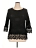 Kim Rogers Black Pullover Sweater Size XL - photo 1