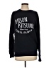 Maison Kitsuné 100% Cotton Black Sweatshirt Size S - photo 1
