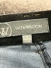 Wit & Wisdom Chevron-herringbone Blue Jeans Size 8 - photo 7