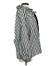 Unbranded 100% Polyester Checkered-gingham Black Long Sleeve Blouse Size M - photo 4