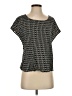 Max Studio 100% Rayon Tweed Black Short Sleeve T-Shirt Size S (petite) - photo 1