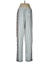 BCBGMAXAZRIA 100% Polyester Print Blue Casual Pants Size M - photo 2